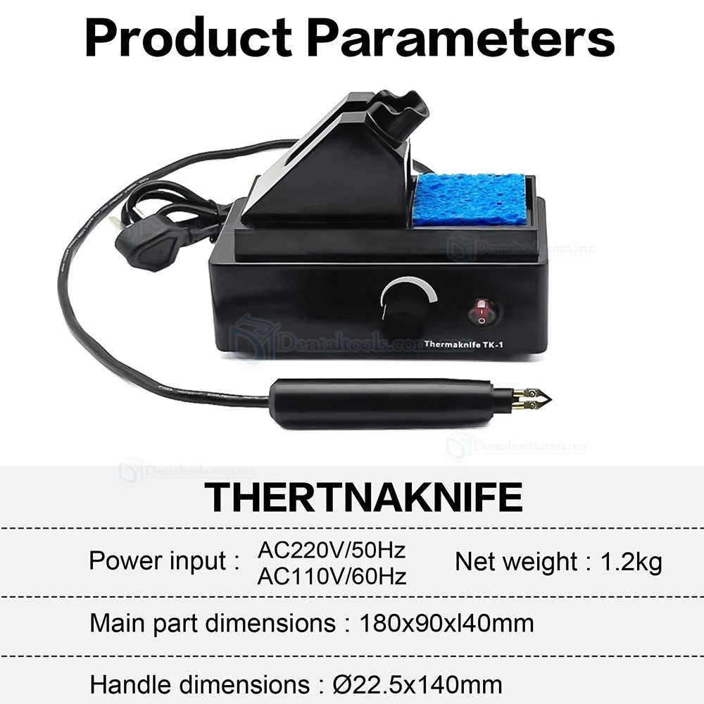 TK-1 Cuchillo T&eacute;rmico El&eacute;ctrico para Grabado de Termopl&aacute;sticos en Ortodoncia